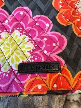 Vera Bradley Quilted Floral Tablet Case Pink, Orange & Lime Accents used